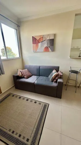 Apartamento com 2 dormitórios para alugar, 48 m² por R$ 3.214,18/mês - Jardim Búfalo - Jun