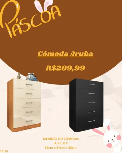 Cômoda Aruba 