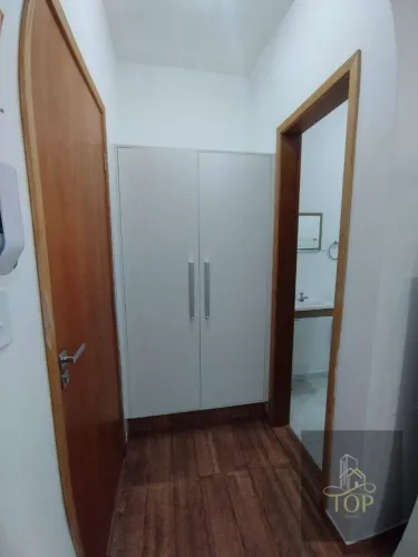 Kitnet com 1 quarto para alugar, 27 m² por R$ 1.700/mês - Jardim do Carmo - Santo André/SP
