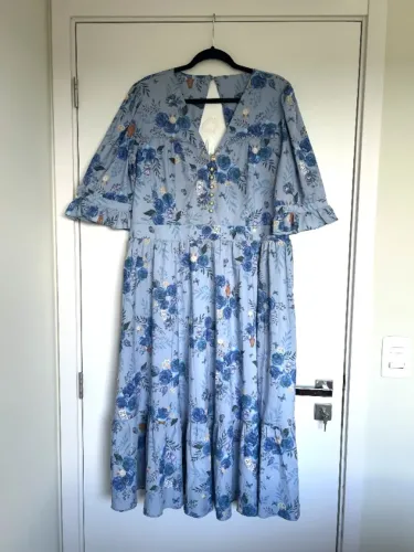 Vestido Toda Frida XG estampa Alice