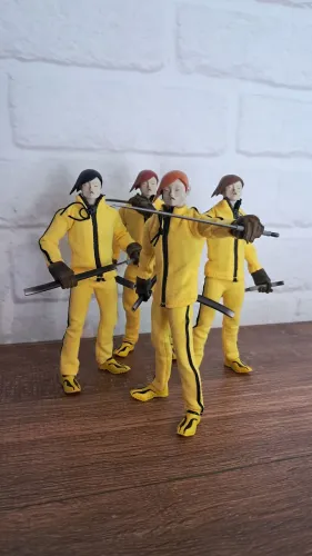Pack Threea Yellow Hornets 4-pack 1/12 (ashley Wood) Raro