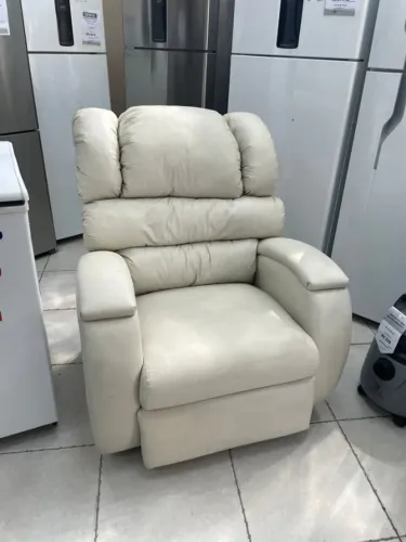 Poltrona Reclinável do Papai Extensão De Cílios Estética cor Gelo