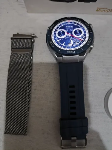 Smartwatch Microwear Bazik Prime Ultimate Series 10 - AMOLED, NFC, 2 Pulseiras - NA CAIXA<br>