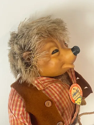 Mecki Steiff Original Antigo