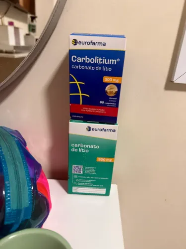 2 caixas de carbolitium 