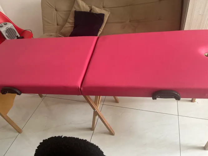 Maca de massagem estética portátil