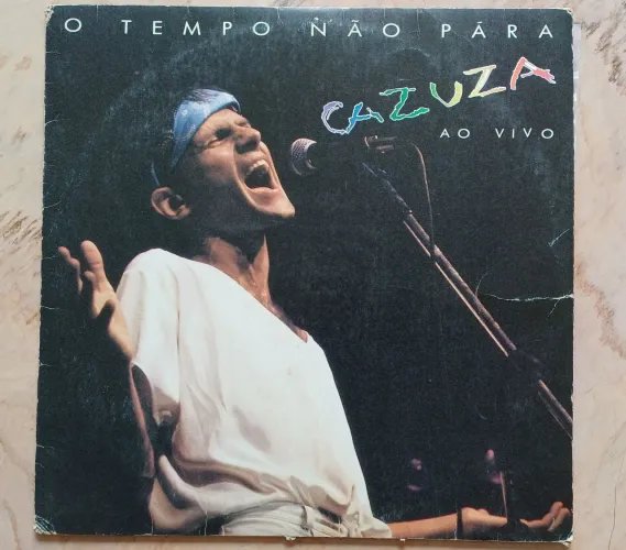Cazuza - O Tempo Não Pára Lp ao vivo
