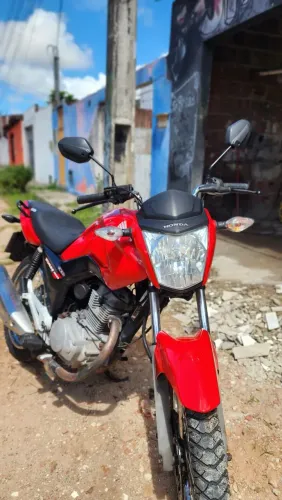 Fan 150 cilindrada ano 2014 moto extra toda revisada partida elétrica valor 10800