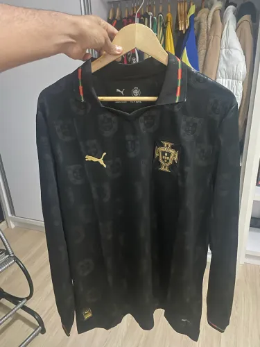Camisa Portugal away 2026 manga longa - tamanho GG