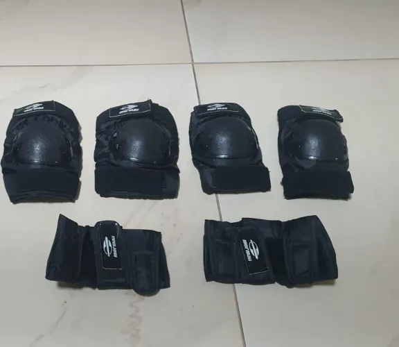 Kit proteção infantil mormaii para skate patins ou bicicleta