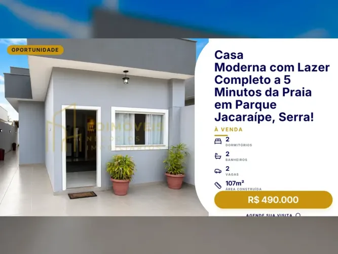 Seu Novo Lar em Parque Jacaraípe: Casa Reformada com Área Gourmet!