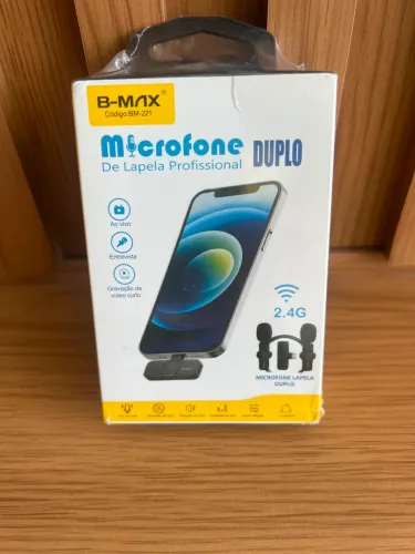 Microfone lapela 