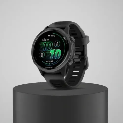 Relógio Garmin Forerunner 570 42mm Black Amoled Novo Lacrado