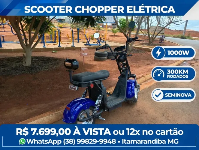 Scooter 1000 wats no papel mas é 1300