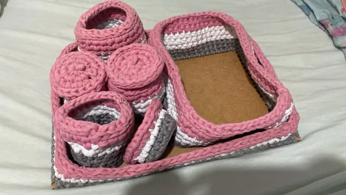 Kit higiene bebê menina