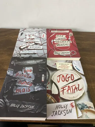 Coleção de livros manual de assassinato para boas garotas