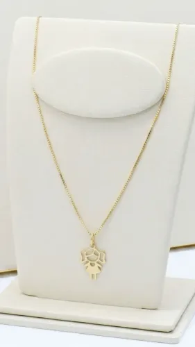 PINGENTE OURO 18K - PINGENTE MENINA
