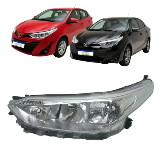 Farol Le Toyota Yaris 2018 A 2025s/led Foco Duplo