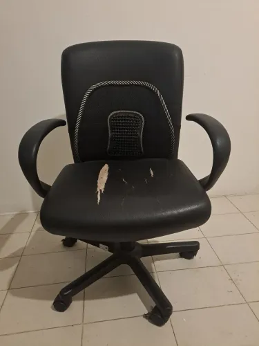 Cadeira de escritório com suporte