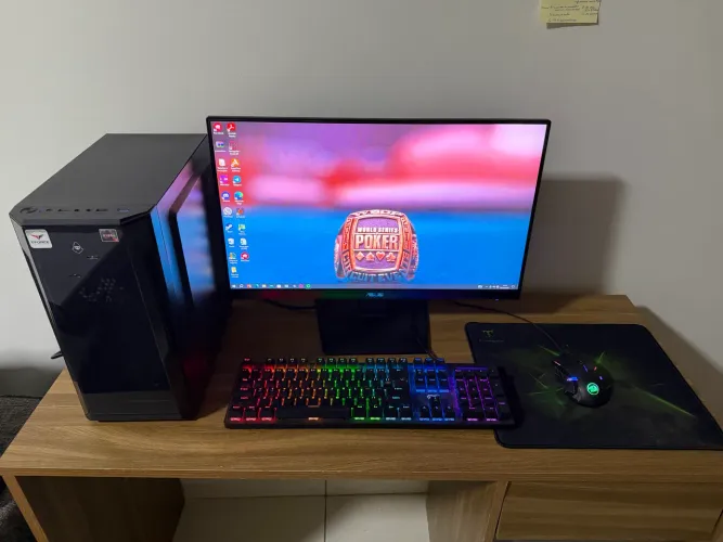 PC gamer completo + Monitor ASUS 24? 