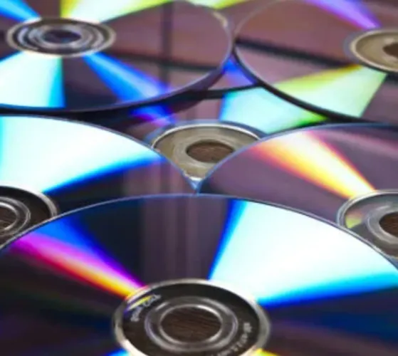 Mídias CDs DVDs gravadas para artesanato 50pcs