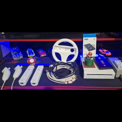 Nintendo Wii (Desbloqueado e com jogos)... ~Varios acessório~ Confira na descrição!!!