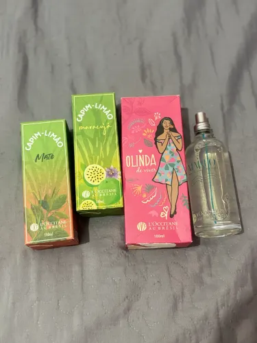 4 perfumes novos loccitane