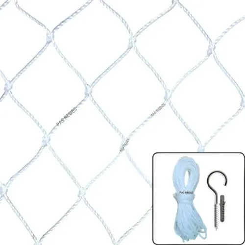 Kit 1,80x6,00 Completo Rede Tela de Proteção Para Sacadas