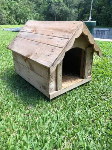 Casinha de Madeira para Cachorro