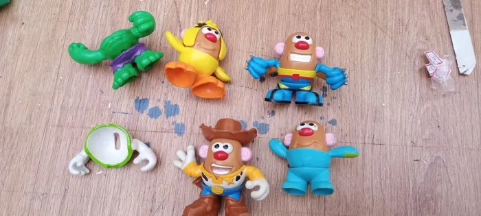 Brinquedo cabeça de batata 