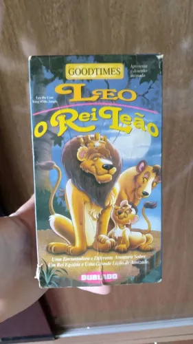 Fita Vhs Leo, O Rei Leão (Dublado)