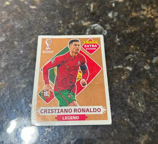 Figurinha legend,Cristiano Ronaldo bronze