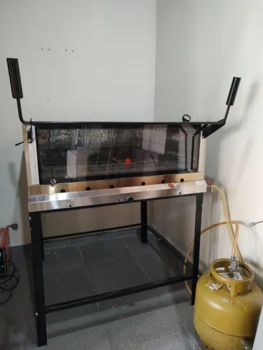 Forno industrial a gás tamanho 1x1 