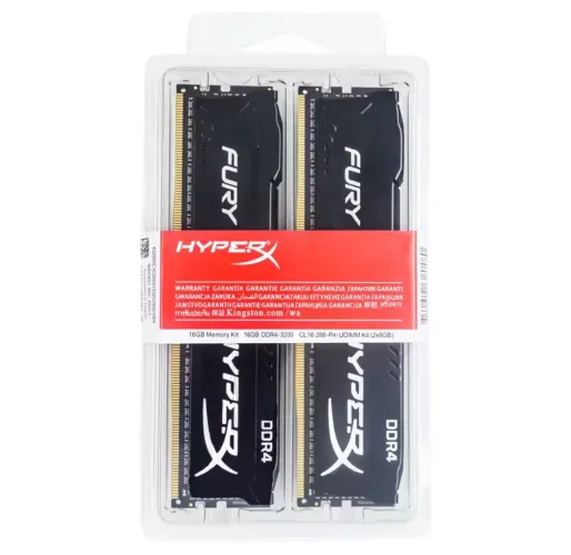 Memória Ram HyperX Fury 8GB 16CL 3200MHz DDR4