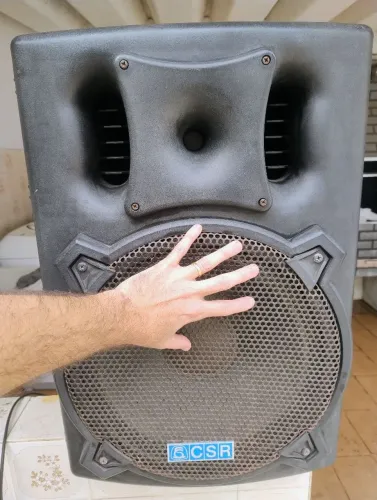 Caixa de som amplificada CSR 4000watts
