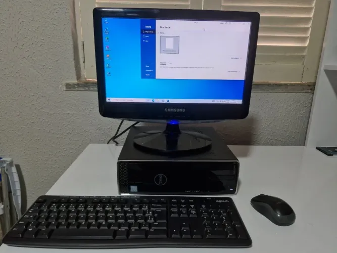 Computador Desktop intel I3, 1TB + 280SSD, Windows 10 + Pacote Office.
