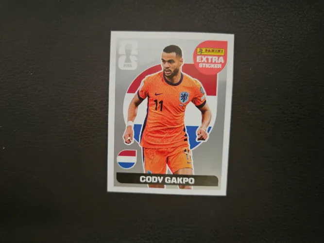 Figurinha Cody Gakpo Prata - Extra Sticker