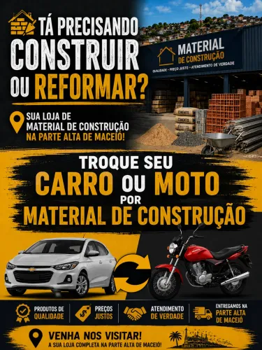 Troco material de construção
