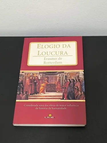 Livro: Elogio da Loucura de Erasmo de Rotterdam