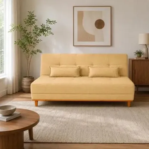 Sofá Cama Madrid 2 Lugares com Encosto Reclinável / pronta entrega