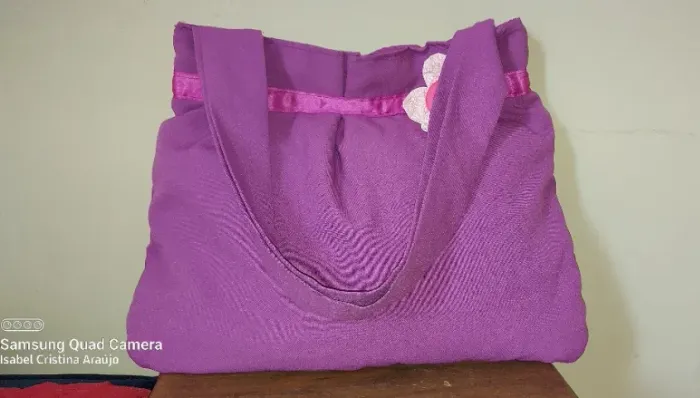 Bolsa de Ombro Lilás