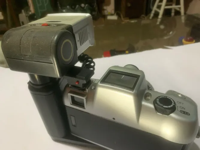 câmera fotográfica analógica vintage Sony DL-2000