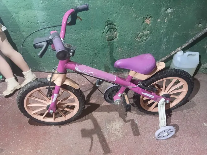 Bicicleta infantil feminina 