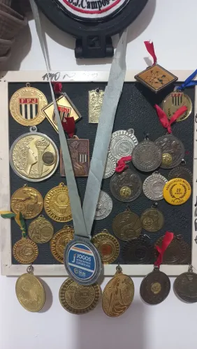 Medalhas diversas atividades físicas