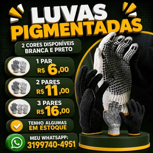Luvas Pigmentadas