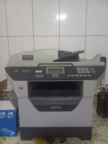 Impressora Multifuncional Brother DCP-8080DN 110W, COM DEFEITO
