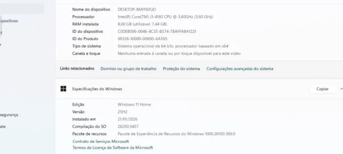 Computador de Mesa