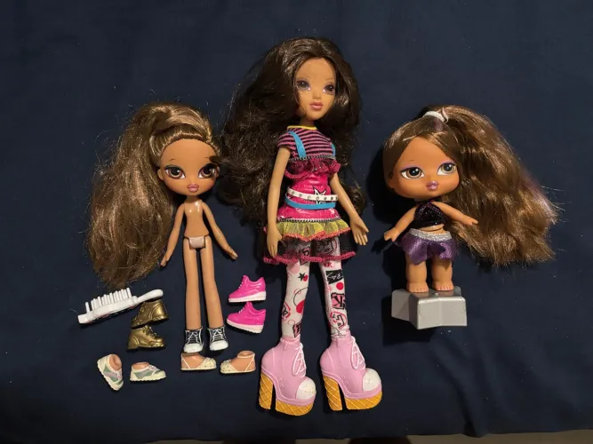 lote bonecas bratz e moxie