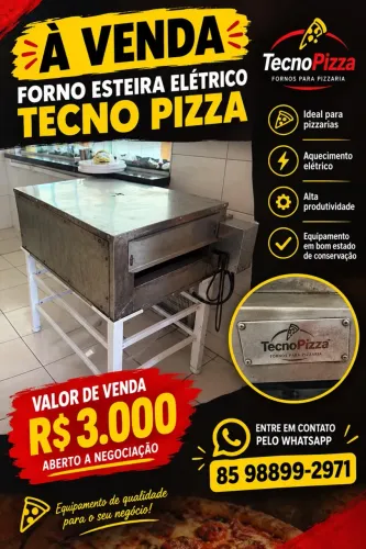 Forno esteira
