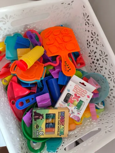 Utensílios para massinha.